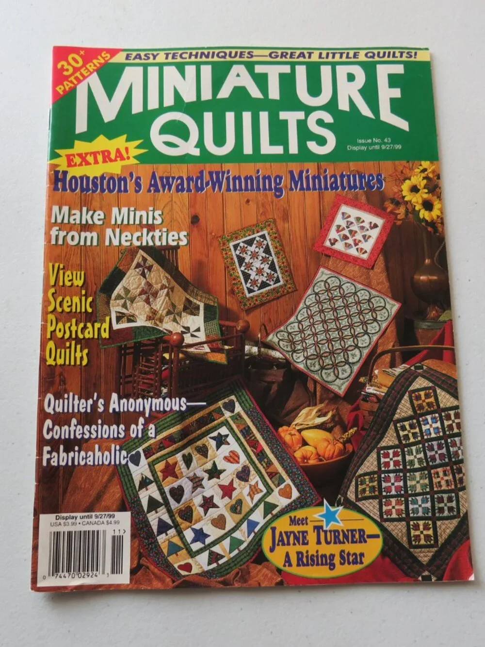 Miniature Quilts Vintage Magazines Lot of 4 1999, 2000 Set 2